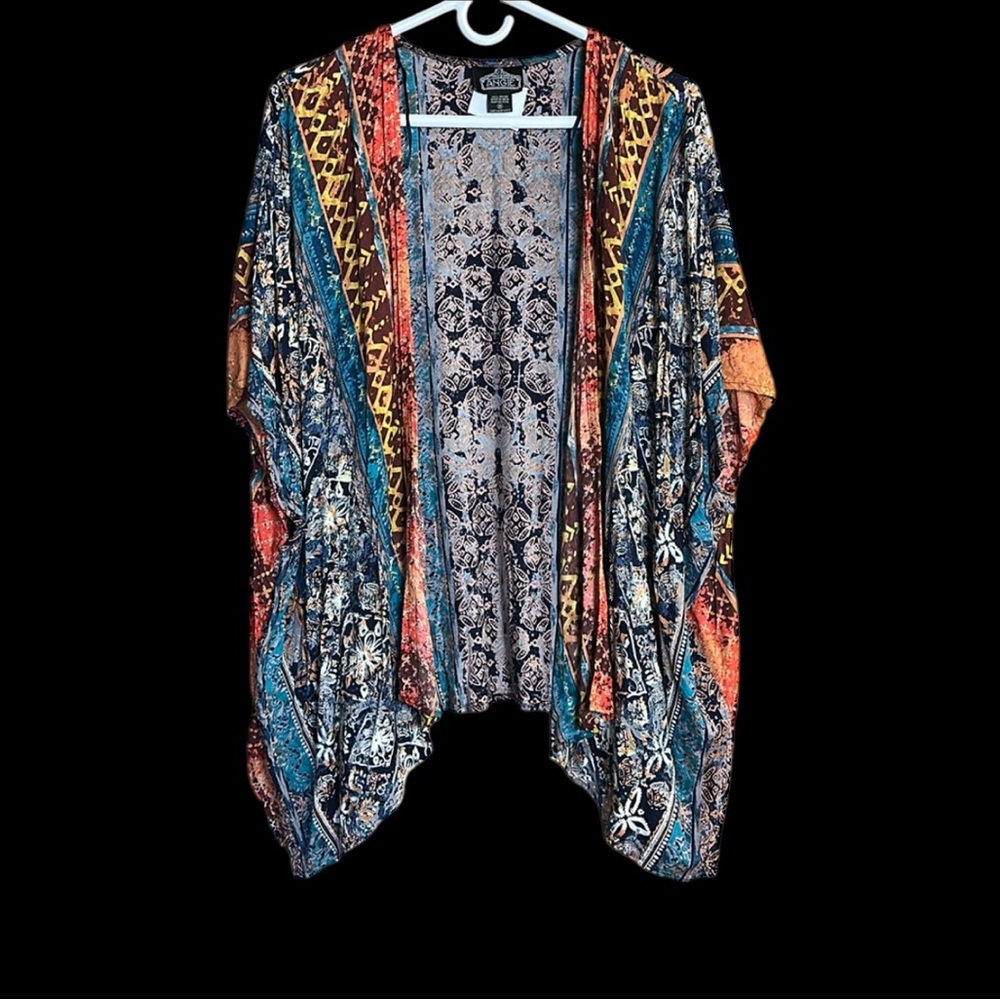 Angie Boho Kimono Batik Design MSRP $48 - Picture 8 of 10